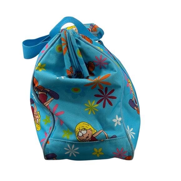 Lizzie McGuire Duffle Bag Oversized Disney VTG Y2K 2005 LG Travel Sleep Over Zip - Picture 4 of 14